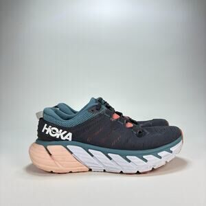 Hoka Gaviota 3 Ombre Blue Rosette Road Running Shoes 1113521 OBRS Womens Size 8B